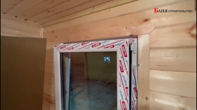 Баня из бруса под ключ Скандинавия смотреть онлайн