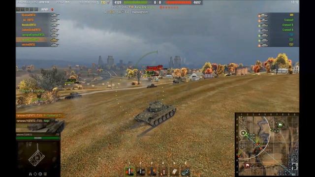 WOT Stronghold tier 6 north america map смотреть онлайн