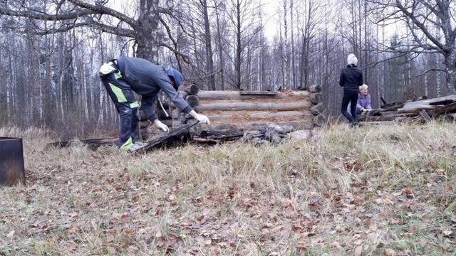ДЕМОНТИРУЕМ БАНЮ В ЛЮБИМОЙ ДЕРЕВНЕ. смотреть онлайн
