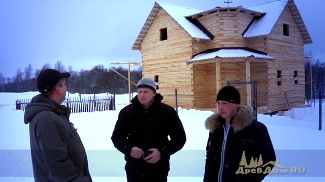 Отзыв - Дом из бруса по проекту ДБ-88 смотреть онлайн
