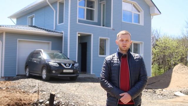 Завершили строительство двухэтажного дома 135 кв.м. смотреть онлайн