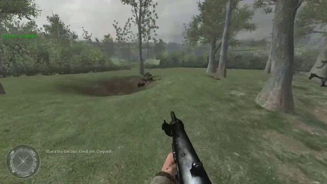 Call of Duty 2 - Normandy - HCTM(Mod) смотреть онлайн