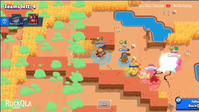 When You Surrounded By Enemies | Deadly Dous | PART 10 | Brawl Stars | RockQLa Gaming смотреть онлайн