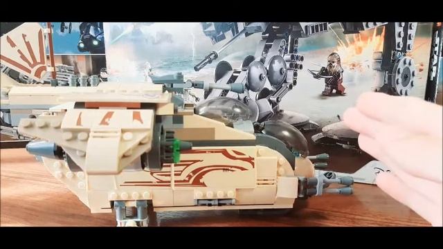 Lego Star Wars 75084 Ганшип вукки смотреть онлайн