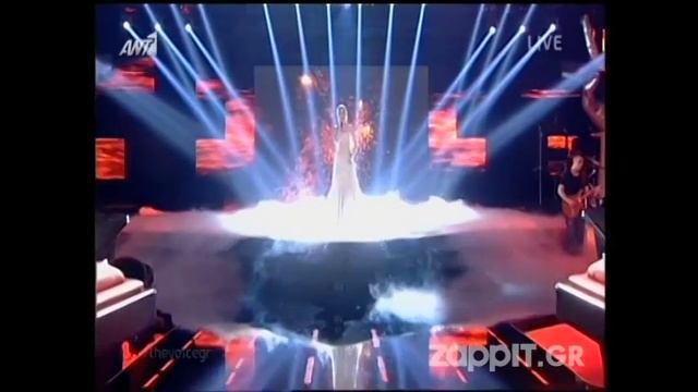 The Voice of Greece 2o Live Μαρία 'Ελενα Κυριακού-I have nothing смотреть онлайн