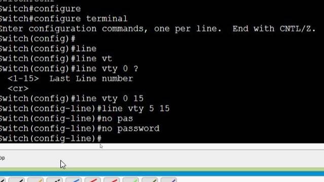 How to configure CISCO VTY Password смотреть онлайн