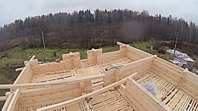 Панорамная съемка строительства дома смотреть онлайн