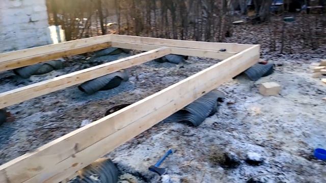 Каркасный дом 4 на 6. День 2/5 смотреть онлайн