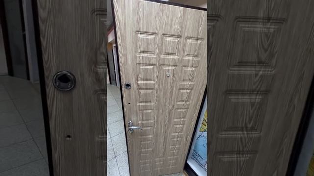 Входная дверь для квартиры Квадро металл/панель, Ель карпатская смотреть онлайн