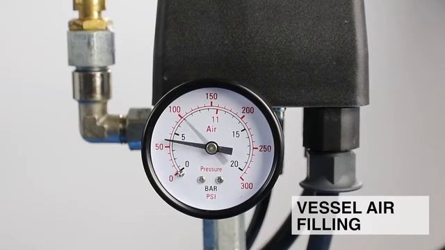 Starting an ABAC belt driven air compressor смотреть онлайн