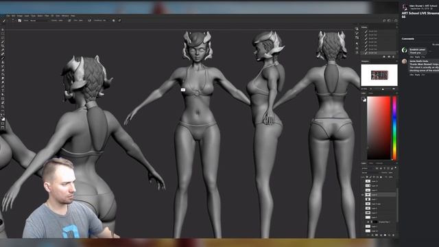 Marc Brunet ART School - Weekly Stream Episode 66 смотреть онлайн