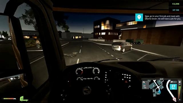 Truck driver | Nintendo Switch gameplay | Time to get trucking. смотреть онлайн