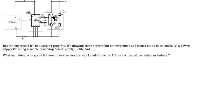Ultrasonic cleaner control with Arduino смотреть онлайн