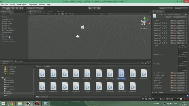 Unity. Урок 14. Создаем фонарик. смотреть онлайн