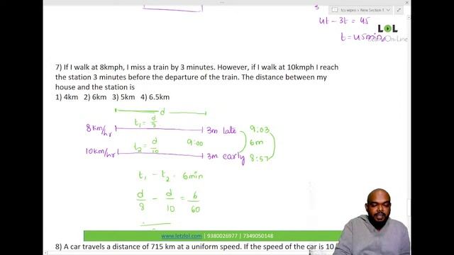 TIME SPEED and DISTANCE - 2 | TCS NINJA | WIPRO NLTH | ABHILASH VARMA | ENGINEERS CHOICE смотреть онлайн