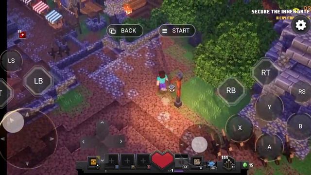 minecraft dungeons on android gameplay смотреть онлайн