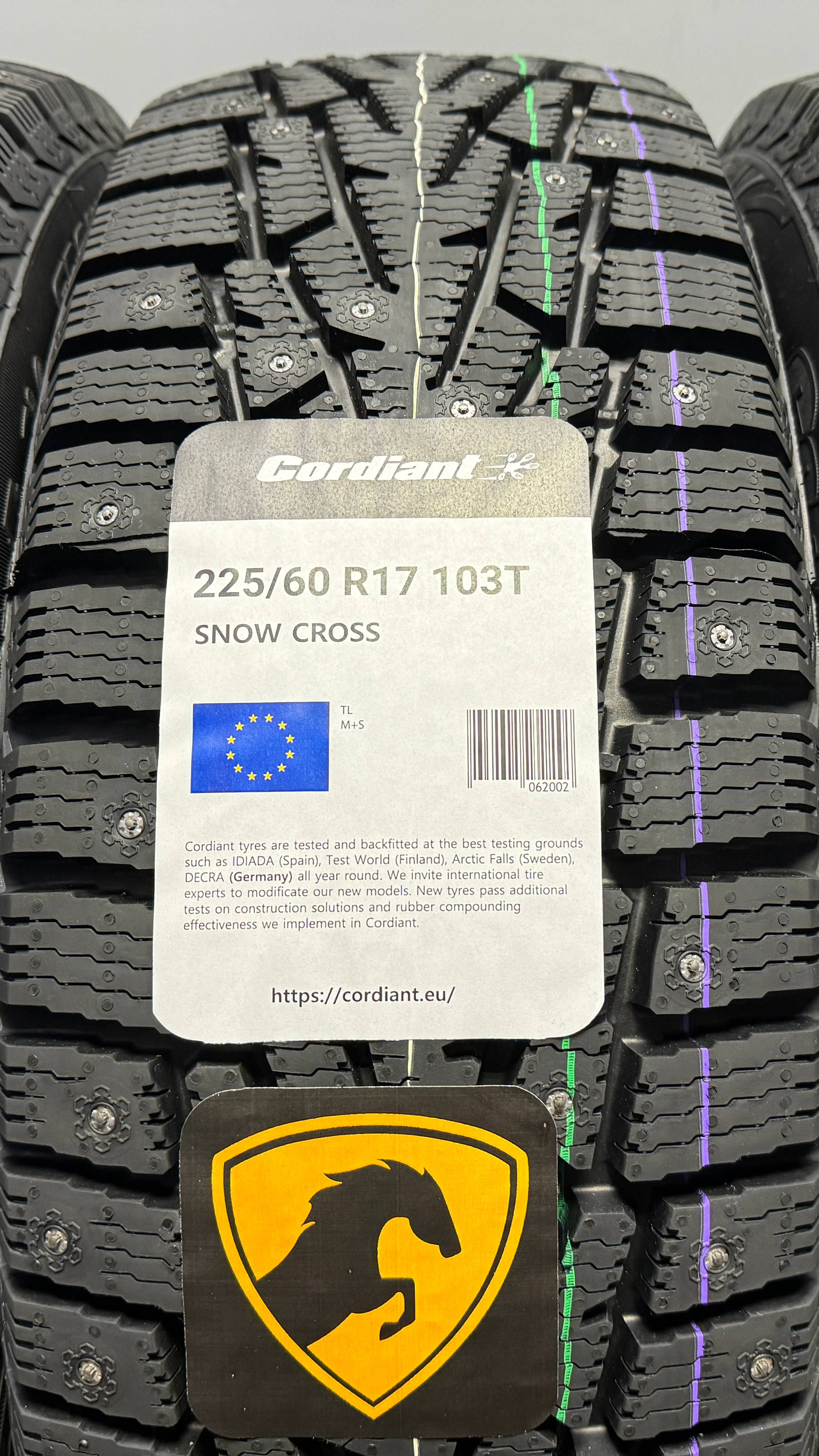 Cordiant Snow Cross 225/60 R17 103T XL
