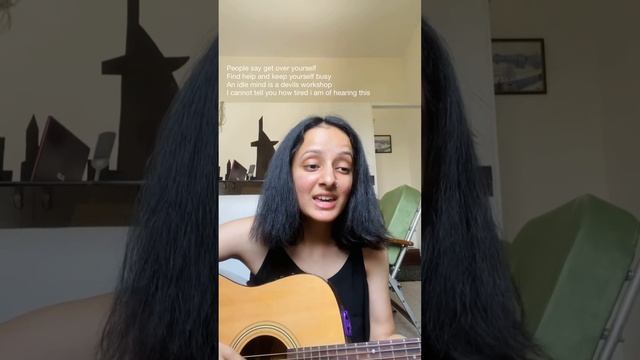 I wrote a song about feeling tired of trying смотреть онлайн