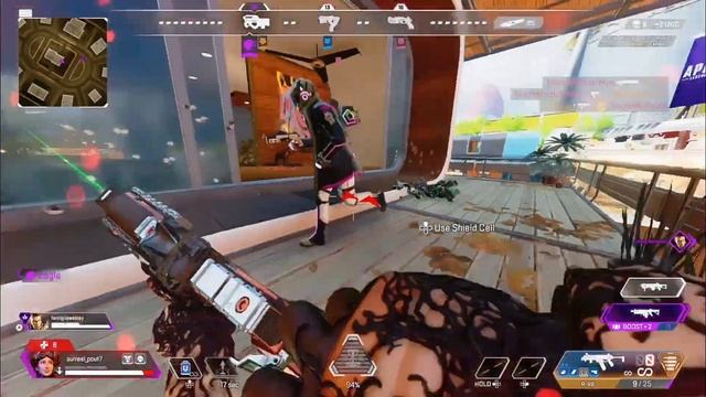 #Apex but its 60fps#glow up#gun run#22kills#i have to be the 0.1 horaizon in the game смотреть онлайн