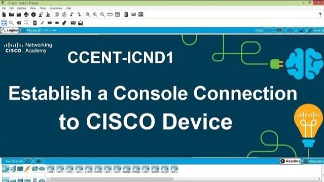 Establish a Console Connection to CISCO Devices | CCENT-ICND1 смотреть онлайн