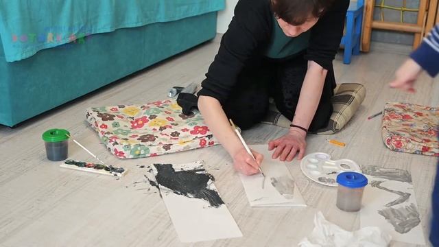 Картина в сувої - Китайський монохромний живопис смотреть онлайн