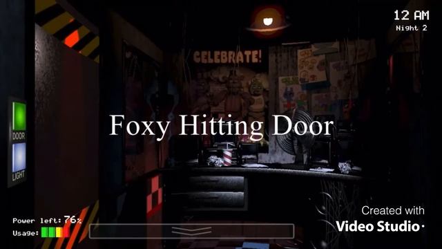 Five Nights At Freddy’s 1 Foxy Hitting Door Sound Effect