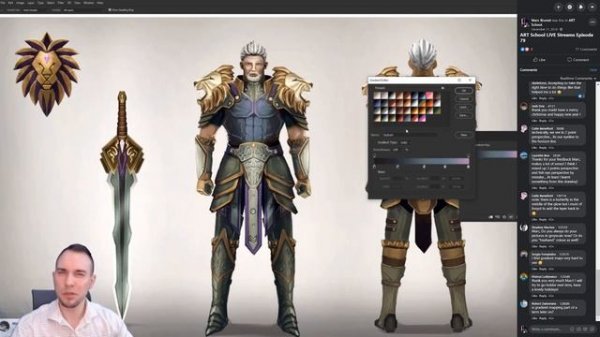 Marc Brunet ART School - Weekly Stream Episode 79