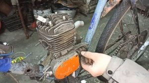 ПОСТАВИЛ МОТОР НА РАМУ ДЫРЧИКА!!! Готовлю Мото-Велосипед к Продаже