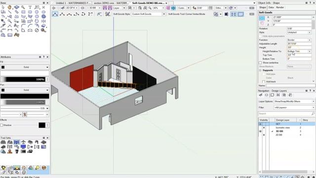 Vectorworks 12, Soft Goods смотреть онлайн