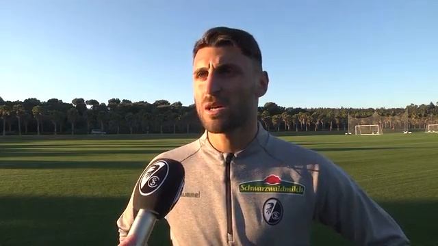 Vincenzo Grifo im ersten Interview beim SC Freiburg nach dem Wechsel zum SC Freiburg смотреть онлайн
