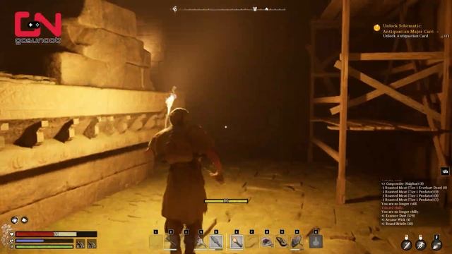 How to Unlock Antiquarian Card in Nightingale - Antiquarian Site of Power Door смотреть онлайн