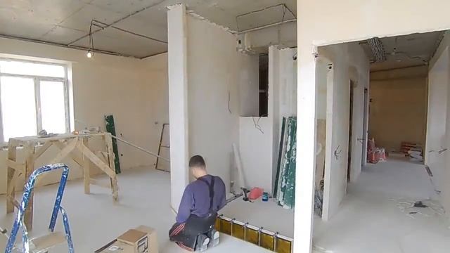 как подготовить проем под стеклоблоки смотреть онлайн