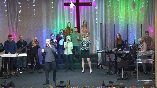 Прославлення 27.12.2018 церква "Ковчег Спасіння" м.Ковель смотреть онлайн