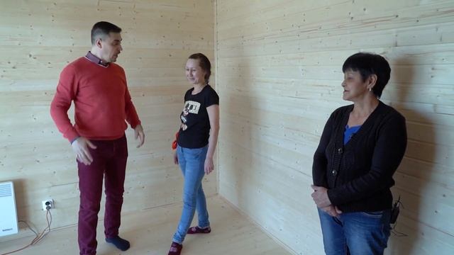 Вручение ключей строительной компании Атриум в Шамонино. Коттедж по проекту "Квебек" (минута) смотреть онлайн