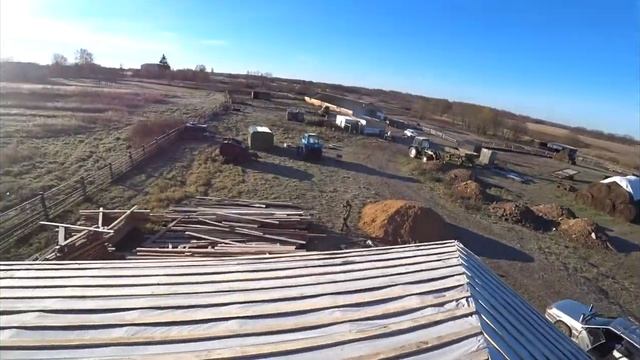 ✅ НАКРЫЛИ КРЫШУ ►ч.2 //Фермерский ДОМ НА СВАЯХ смотреть онлайн