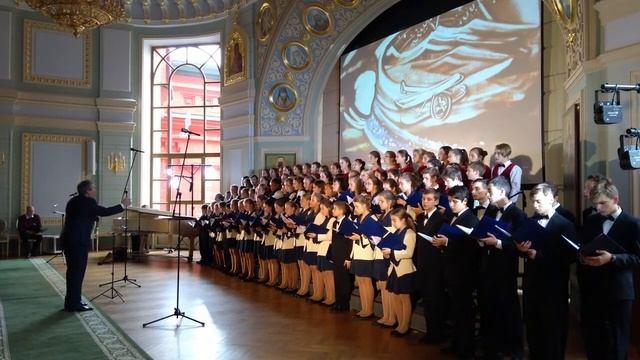 Ave verum Mozart, Большой детский хор имени Попова, Детский хор телевидения и радио Санкт-Петербурга смотреть онлайн