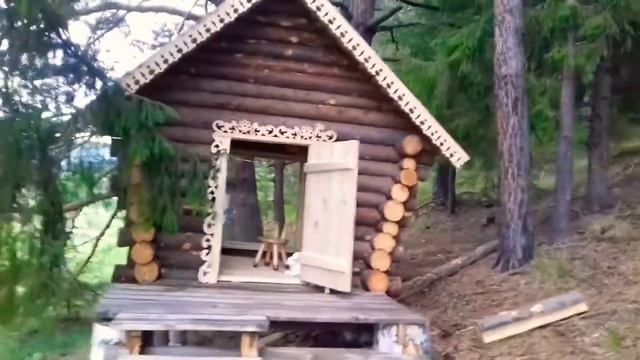 Детский домик из дерева смотреть онлайн