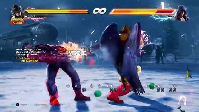 TEKKEN 7 devil jin switch combo type 3 смотреть онлайн