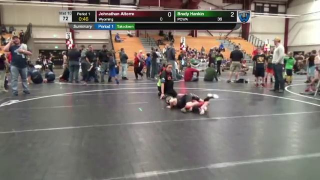 Dual #23 - 72 LBS - Johnathan Altorre (Wyoming) vs. Brady Hankin (POWA) смотреть онлайн