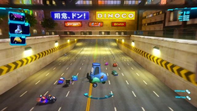 Cars 2 The Video Game | Guido Race In Tokyo (3 Races)
