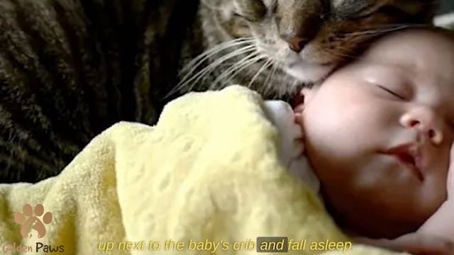 Pregnant Street Cat Finds Comfort in Human Baby смотреть онлайн