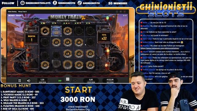 💰 AZI FACEM BANI 💰 15 SPECIALE IN BONUS HUNT 🎰 | START 3000 RON | Ghinionistii Slots смотреть онлайн