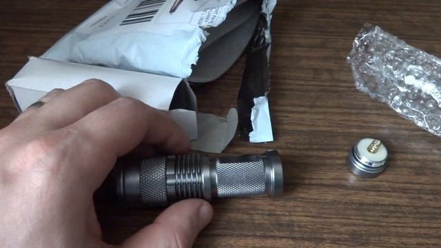 Фонарик CREE Q5 с AliExpress. смотреть онлайн