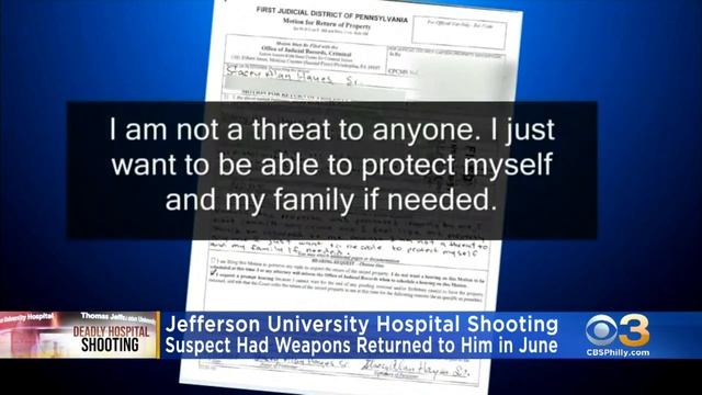 Jefferson Hospital Shooting Suspect Stacey Hayes Had Weapons Taken Away Last Summer: Court Docs смотреть онлайн