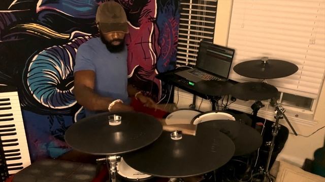 Enter His Gates by Warren Brown- Mike Hunter on drums смотреть онлайн