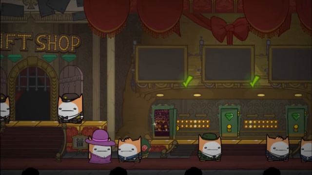 Прохождение Battleblock Theater 3 глава "Разбор полётов" 1-6 дверь смотреть онлайн
