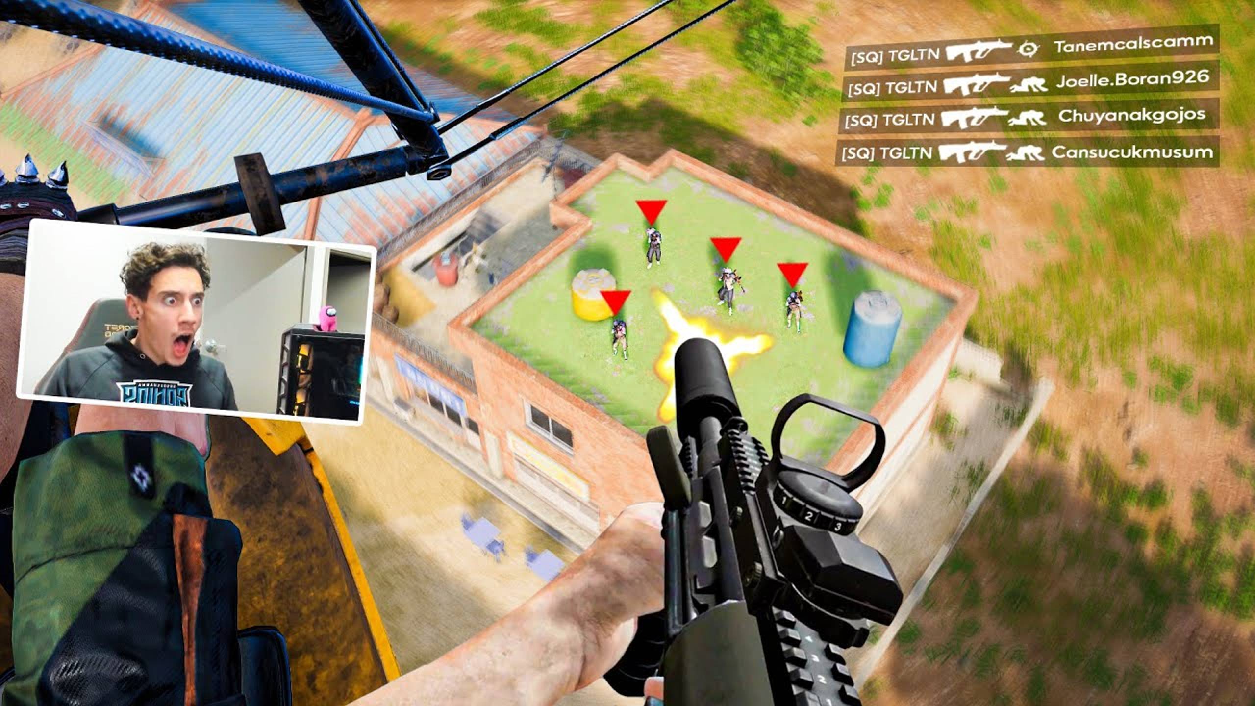 TGLTN Pulls Off The CRAZIEST PUBG Plays You'll Ever See (ft. Jeemzz)