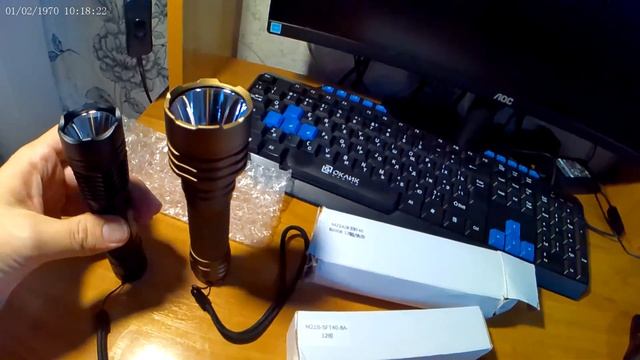 Один из лучших фонарей Convoy M21A