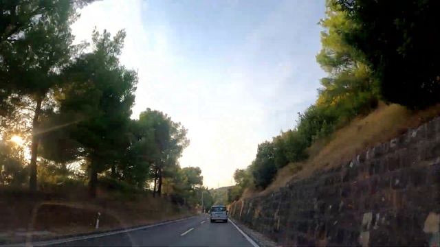 Zaostrog - Baško Polje, Makarska rivijera, Jadranska magistrala, Dalmacija, Hrvatska, avgust 2022. смотреть онлайн