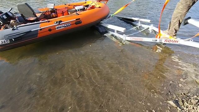 Подъем лодки Боатсман 360. смотреть онлайн
